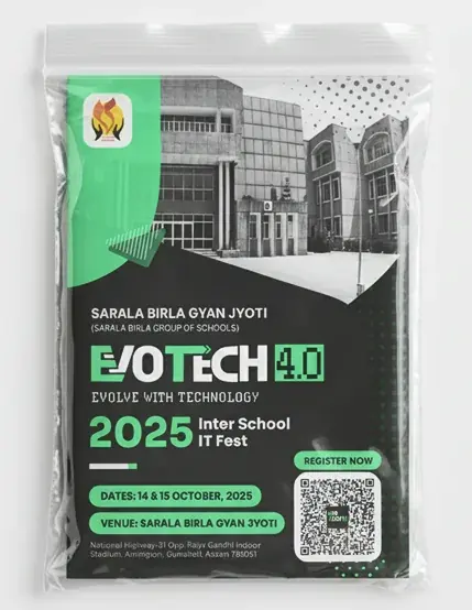 Evotech 4.0 event brochure and brand system