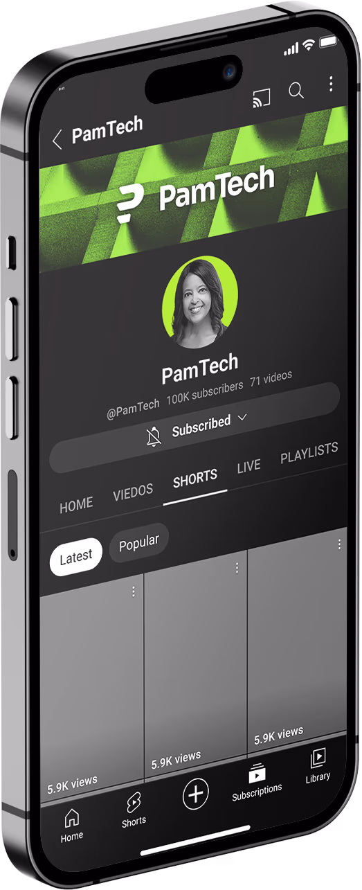 PamTech Mockups