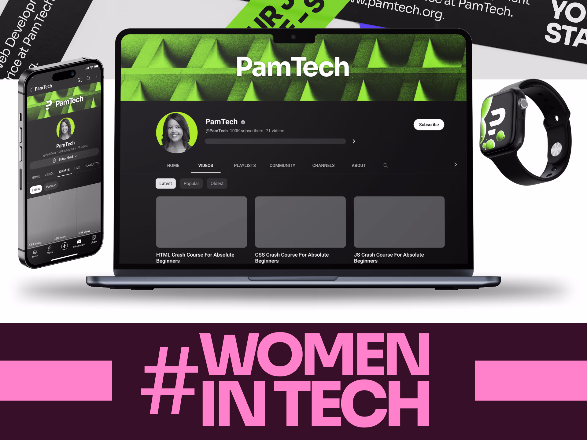 PamTech Mockups